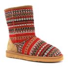 Lamo Juarez Girls' Winter Boots, Size: 4, Red
