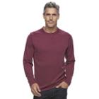 Men's Croft & Barrow&reg; Classic-fit Outdoor Slubbed Performance Tee, Size: Xxl, Red