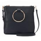 Lc Lauren Conrad O-ring Square Crossbody Bag, Women's, Black