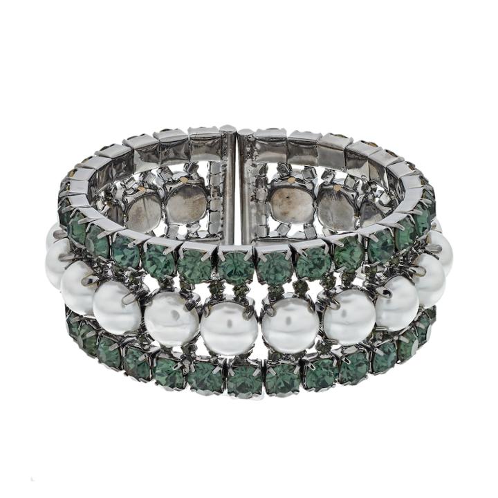 Simply Vera Vera Wang Pave Cuff Bracelet, Women's, Multicolor