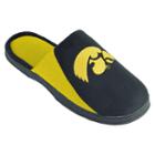Men's Iowa Hawkeyes Scuff Slippers, Size: Medium, Black