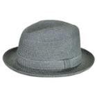 Men's Country Gentleman Theo Fedora, Size: Large, Blue (navy)