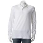Men's Croft & Barrow&reg; Classic-fit Easy-care Pique Polo, Size: Large, White