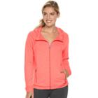 Women's Tek Gear&reg; Dry Tek French Terry Hoodie, Size: Small, Lt Orange