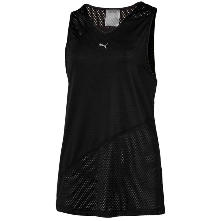 Women's Puma Ace V-neck Tank, Size: Xl, Black