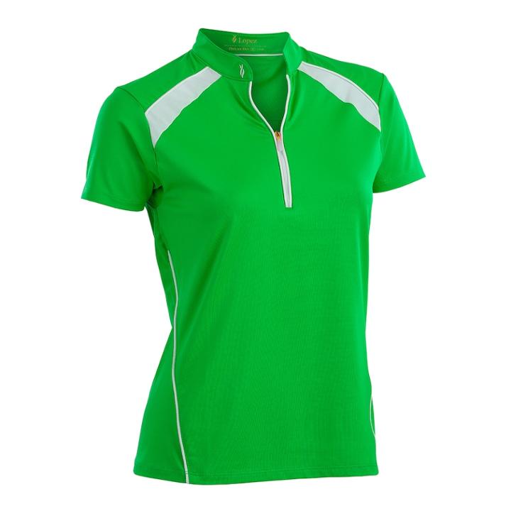 Plus Size Nancy Lopez Sporty Short Sleeve Golf Polo, Women's, Size: 2xl, Brt Green