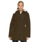 Women's Croft & Barrow&reg; Quilted Jacket, Size: Small, Brown Over