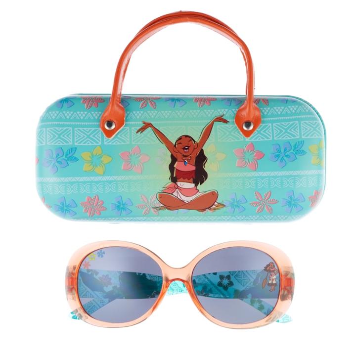 Disney's Moana Girls 4-16 Sunglasses & Hardcase Set, Multicolor