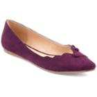 Journee Collection Mila Women's Flats, Size: Medium (6.5), Purple