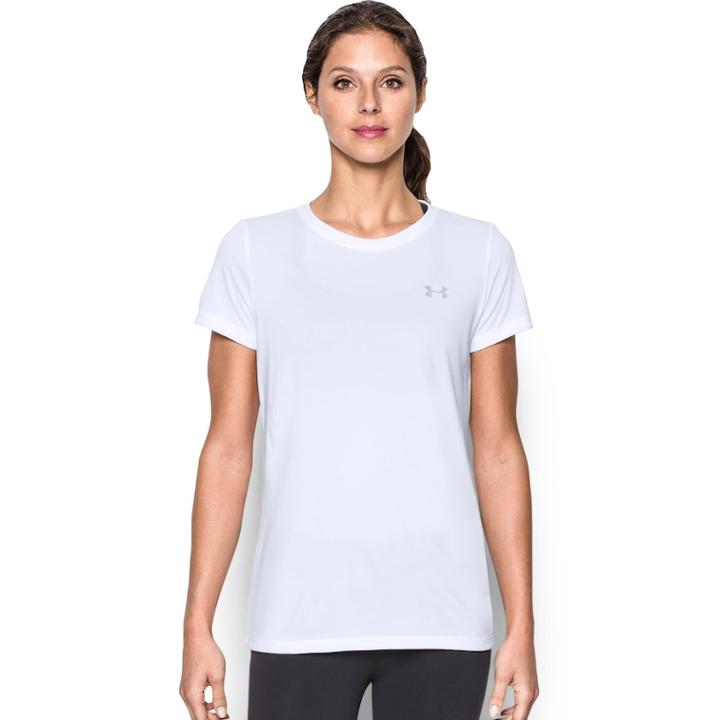 Women's Under Armour Tech Short Sleeve Graphic Tee, Size: Xl, White