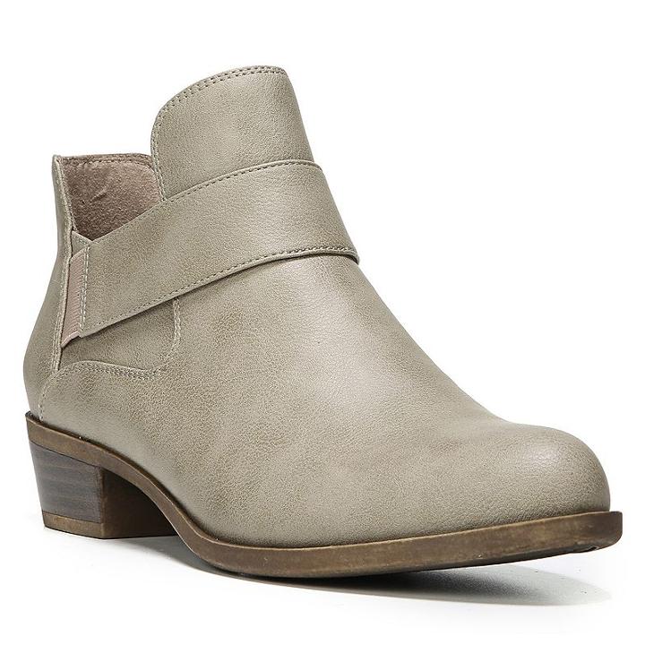 Lifestride Velocity Able Women's Ankle Boots, Size: Medium (7), Beig/green (beig/khaki)