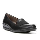Naturalsoul By Naturalizer Waki Women's Wedge Loafers, Size: Medium (7.5), Black