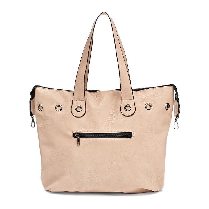Olivia Miller Bradee Grommet Tote, Women's, Beige Oth