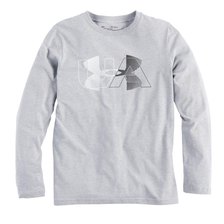 Boys 8-20 Under Armour Over Under Tee, Size: Xl, Med Grey