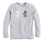 Boys 8-20 Under Armour Over Under Tee, Size: Xl, Med Grey