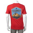 Men's Columbia Mountains Tee, Size: Xl, Light Red