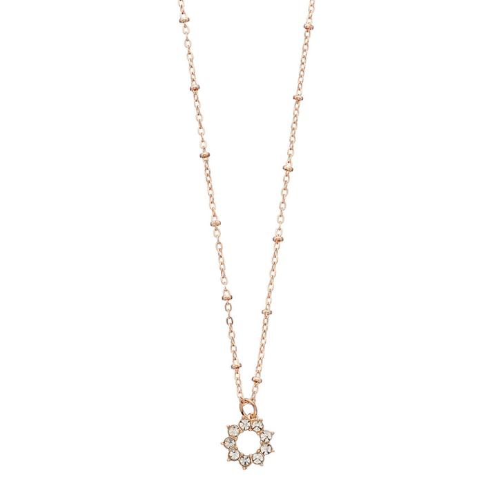 Lc Lauren Conrad Wreath Pendant Necklace, Women's, Light Pink