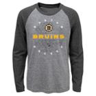 Boys 4-18 Boston Bruins Promo Tee, Size: 16-18, Grey