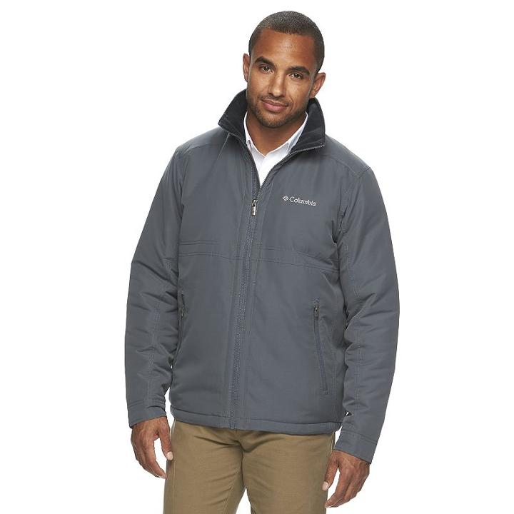 Big & Tall Columbia Northern Voyage Jacket, Men's, Size: 4xb, Light Grey