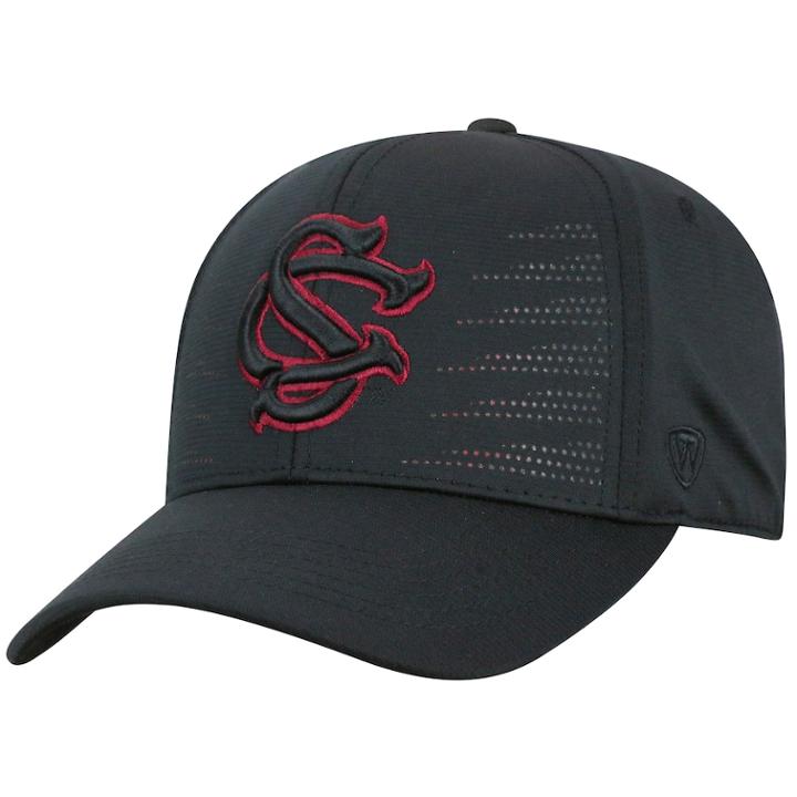 Adult Top Of The World South Carolina Gamecocks Dazed Performance Cap, Men's, Black