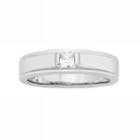 Love 360 14k White Gold 1/4 Carat T.w. Diamond Wedding Ring, Adult Unisex, Size: 7