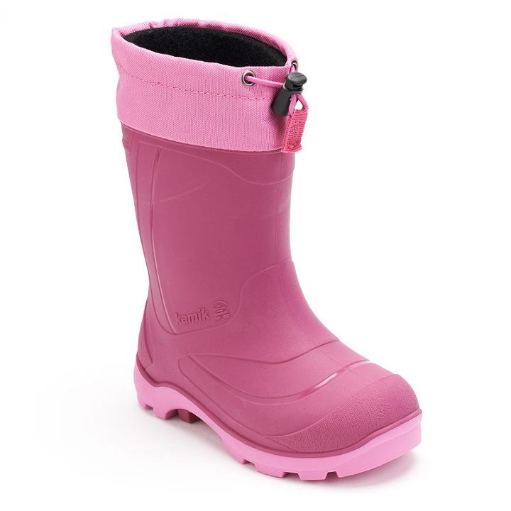 Kamik Girls' Snobuster 1 Winter Boots, Girl's, Size: 6, Pink
