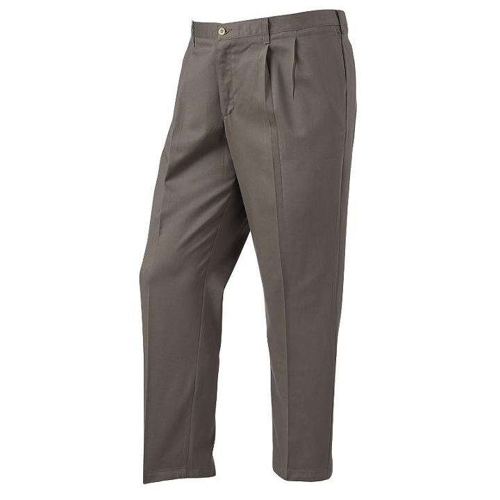 Big & Tall Lee Relaxed-fit Pleated Pants, Men's, Size: 52x30, Med Green