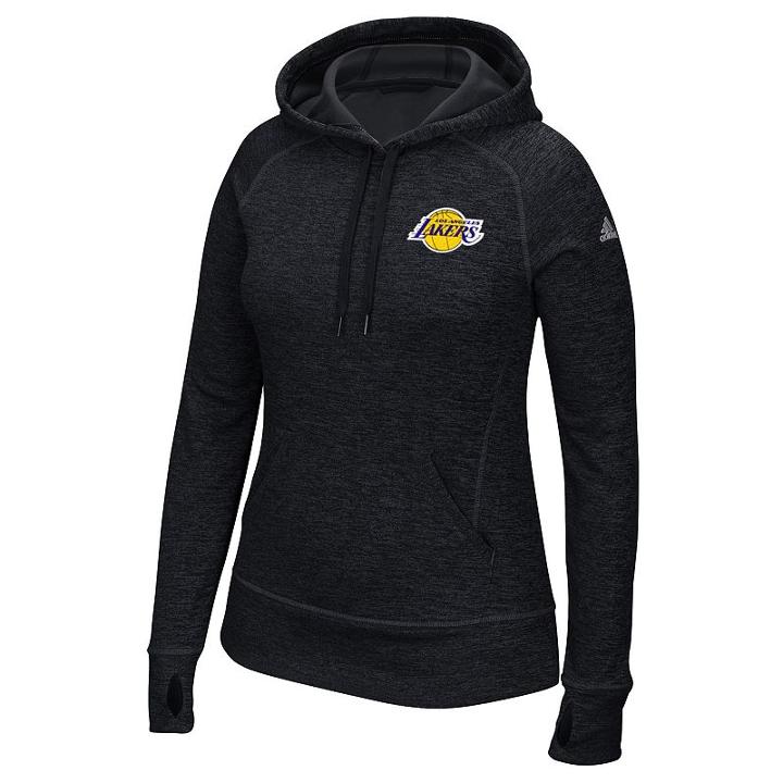 Women's Adidas Los Angeles Lakers Preferred Logo Hoodie, Size: Large, Black