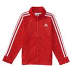 Boys 4-7x Adidas Iconic Tricot Jacket, Size: 7x, Med Red