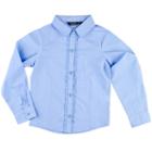 Girls 7-16 Chaps Ruffled Woven School Uniform Shirt, Girl's, Size: Xl, Blue Other