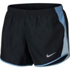 Women's Nike Dry Reflective Running Shorts, Size: Xl, Dark Grey