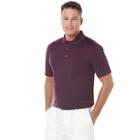 Big & Tall Grand Slam Airflow Solid Pocketed Performance Golf Polo, Men's, Size: 2xb, Purple Oth
