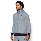 Men's Under Armour Baseline Fleece Hoodie, Size: Large, Dark Grey