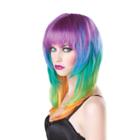 Kaleidoscope Costume Wig - Adult, Women's, Multicolor