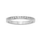 14k Gold 1/5 Carat T.w. Diamond Anniversary Ring, Women's, White