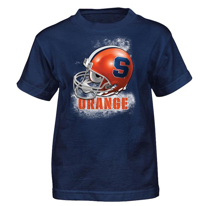 Boys 4-7 Syracuse Orange Helmet Tee, Boy's, Size: S(4), Blue