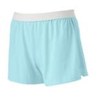 Juniors' Soffe Fold-over Athletic Shorts, Girl's, Size: Large, Light Blue