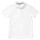 Boys 4-20 French Toast School Uniform Short-sleeve Performance Polo, Boy's, Size: 6-7, White