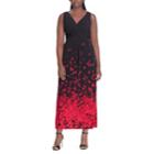 Plus Size Chaps Floral Maxi Dress, Women's, Size: 24 W, Black