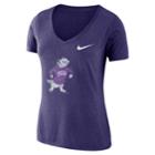 Women's Nike Tcu Horned Frogs Vault Tee, Size: Large, Purple