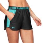 Women's Under Armour Play Up Pocket Shorts, Size: Medium, Grey (charcoal)