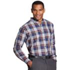 Men's Van Heusen Flex Classic-fit Non-iron Stretch Button-down Shirt, Size: Large, Blue