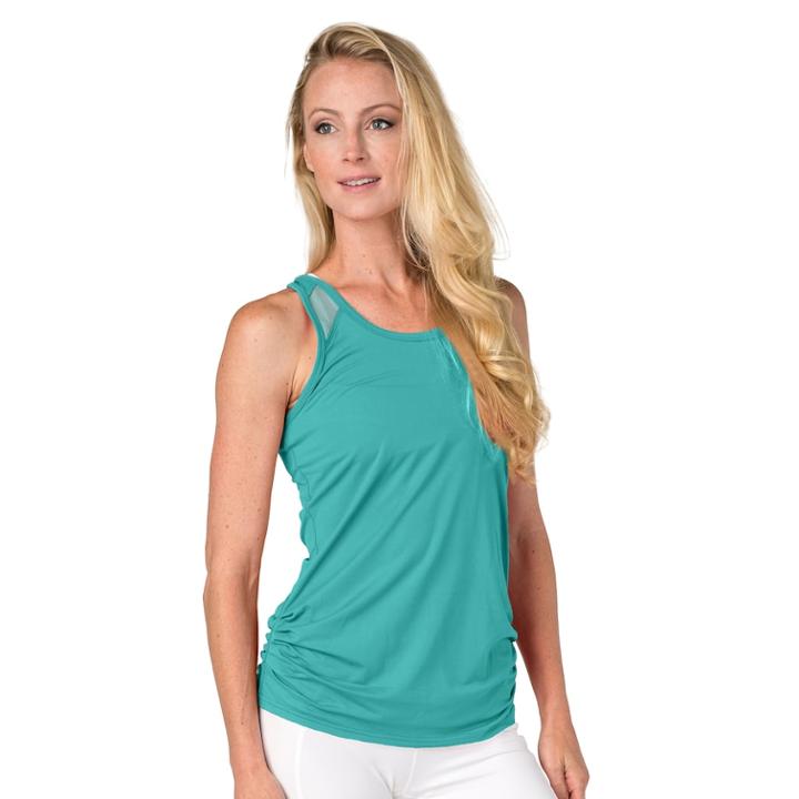 Women's Soybu Plank Yoga Tank, Size: Large, Green
