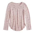 Girls 7-16 & Plus Size Mudd&reg; Graphic Tee, Size: 20 1/2, Light Pink
