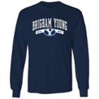 Men's Byu Cougars Banner Tee, Size: Large, Blue (navy)