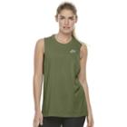Women's Nike Dry Solid Muscle Running Tank, Size: Medium, Green Oth