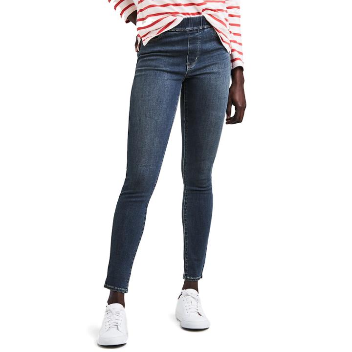Women's Levi's Pull-on Skinny Jeans, Size: 29(us 8)m, Med Blue