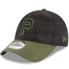 Adult New Era Pittsburgh Pirates 9forty Memorial Day Flex-fit Cap, Men's, Green (camo)