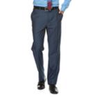 Men's Apt. 9&reg; Premier Flex Slim-fit Flat-front Suit Pants, Size: 34x32, Blue