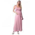 Maternity Pip & Vine By Rosie Pope Maxi Dress, Women's, Size: M-mat, Pink Other